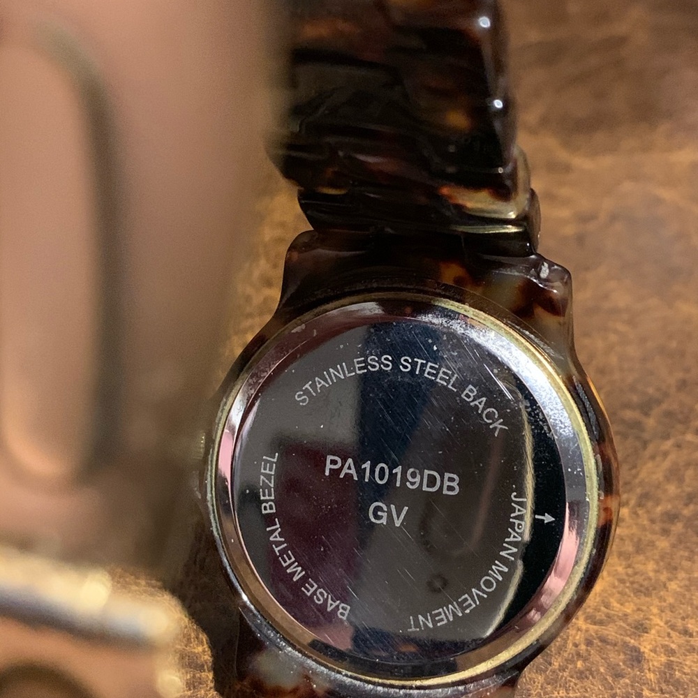 Premier Design Tortoise Shell Timepiece/Watch - image 5